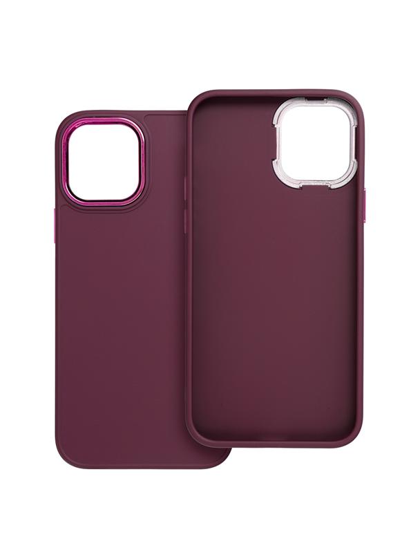 Futerał FRAME do IPHONE 12 / 12 Pro fioletowy