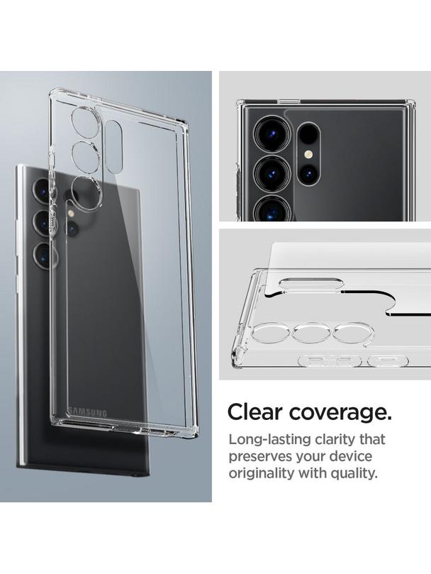 Futerał SPIGEN Ultra Hybrid do SAMSUNG S24 ULTRA crystal clear