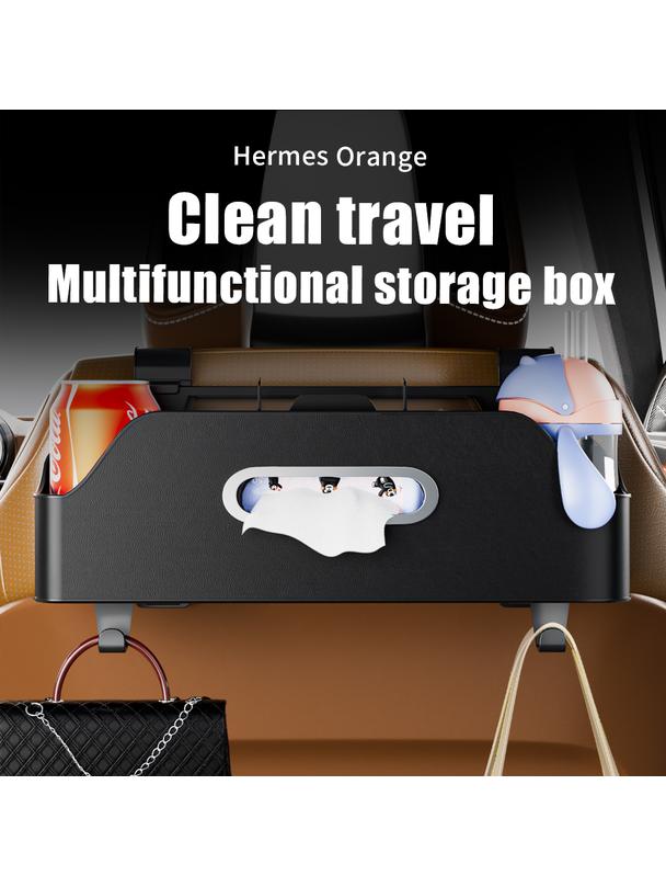 Organizer samochodowy na fotele przednie z przegródkami OXFORD czarny