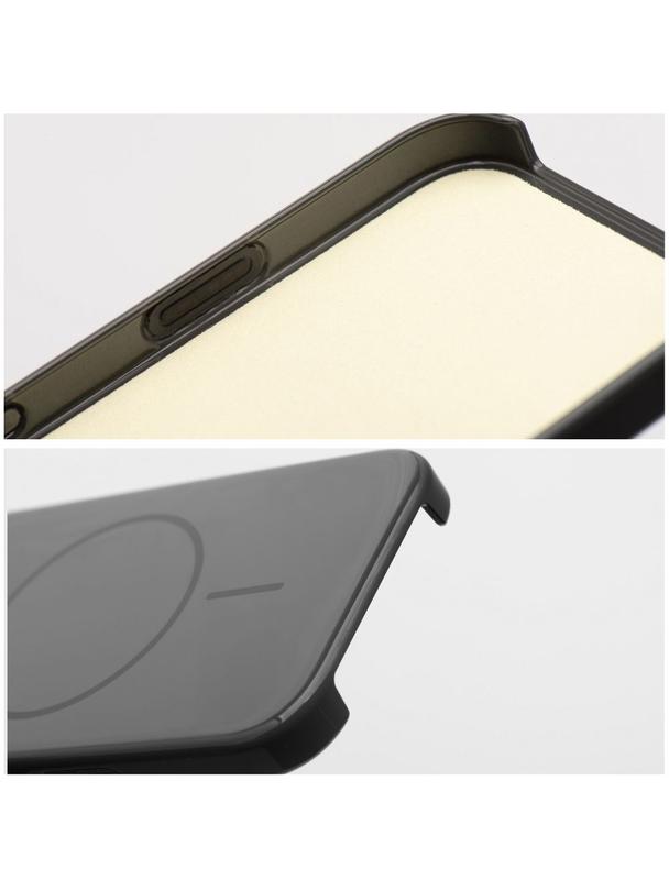Glossy Mag Cover kompatybilny z MagSafe pasuje do IPHONE 14 PRO MAX czarny