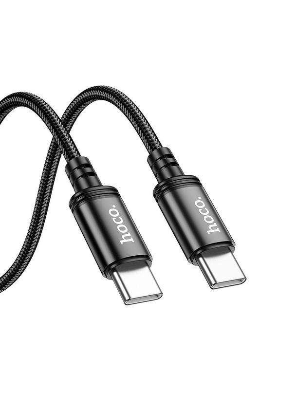 Kabel USB C do USB C Hoco 3A 60W 2 m X89 czarny
