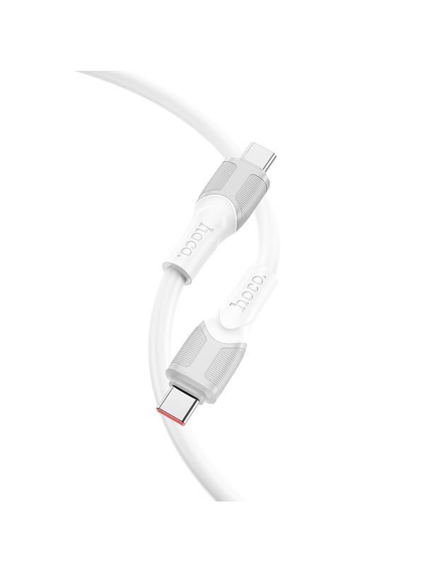 Kabel USB C do USB C Hoco PD 5A 240W 3 m X106 biały