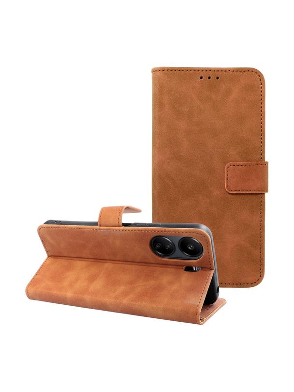 Kabura TENDER Book do XIAOMI Redmi 13C / POCO C65 brązowy