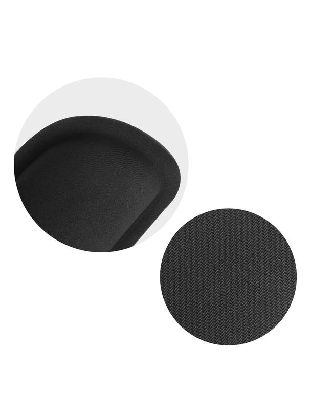 Podkładka pod nadgarstki do klawiatury ergonomiczna 460 x 85 x 25 mm czarna
