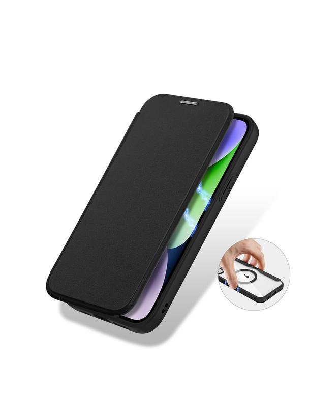 DUX DUCIS kabura SKIN X PRO kompatybilna z MagSafe do IPHONE 15 Plus czarna