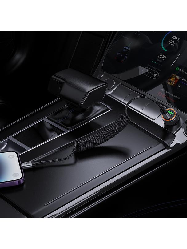 Kabel USB C do Lightning Hoco PD 2,4A 1,5 m X121 czarny