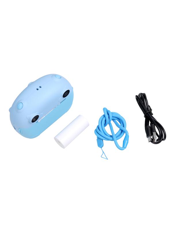 Aparat fotograficzny dziecięcy z drukarką KDC-0013B niebieski