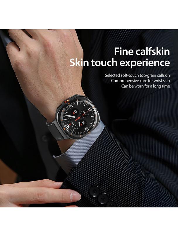 DUX DUCIS pasek YA skórzany 47 mm czarny