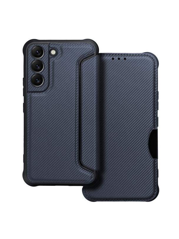 Kabura RAZOR Book do SAMSUNG S22 niebieski