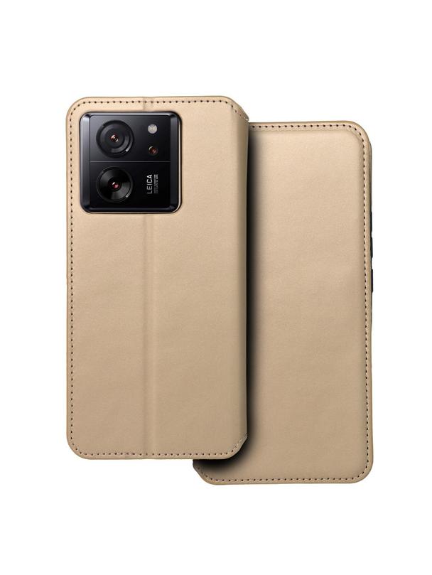Kabura DUAL POCKET Book do XIAOMI 13T / 13T Pro złoty