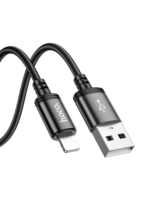Kabel USB A do Lightning Hoco 2,4A 2 m X89 czarny