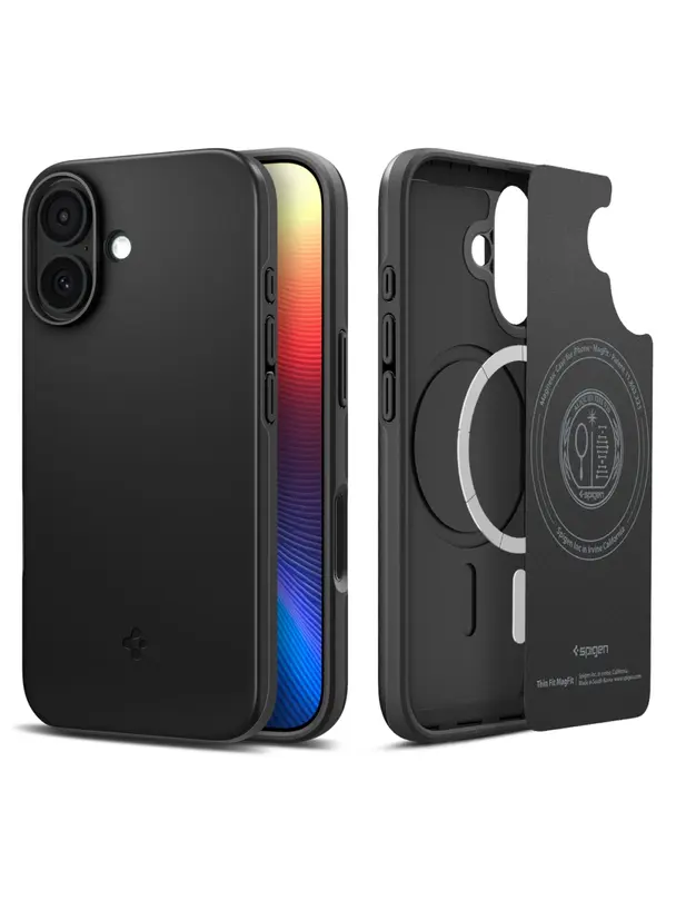 SPIGEN futerał THIN FIT MAG kompatybilny z MagSafe do IPHONE 17 black