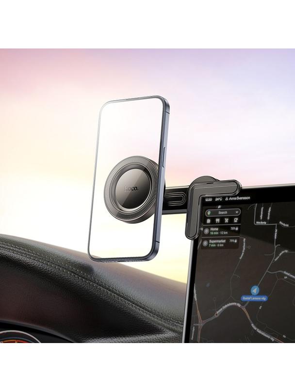 Uchwyt na telefon do samochodu magnetyczny Hoco do deski H57 czarny