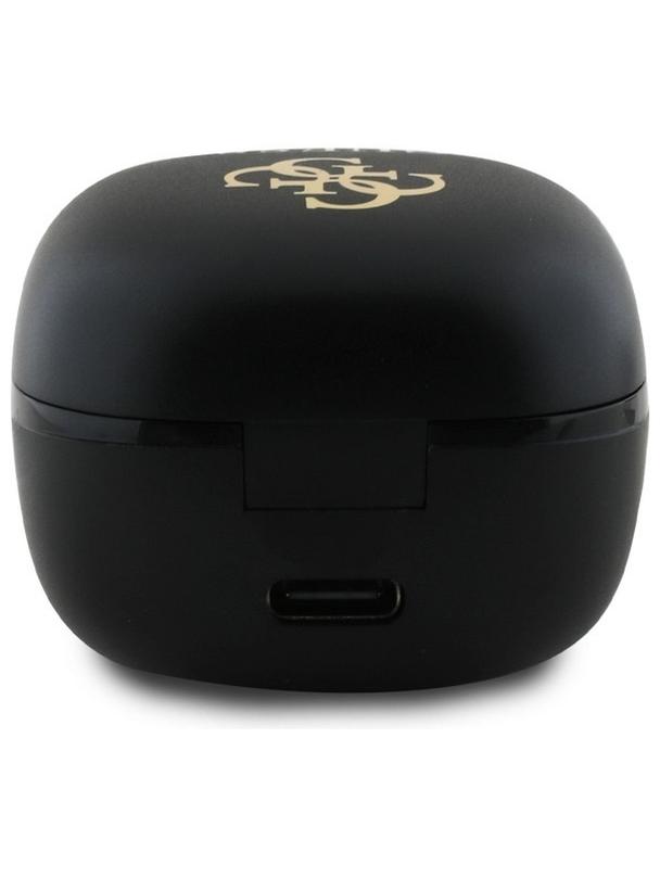 GUESS słuchawki bezprzewodowe bluetooth TWS GUTWSJ144ESK (Mini Iridescent 4G Printed Logo) czarne