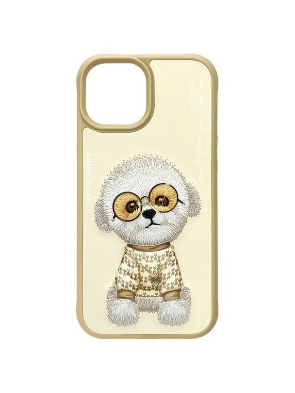 NIMMY futerał GLASSES COOL DOG do IPHONE 15 khaki