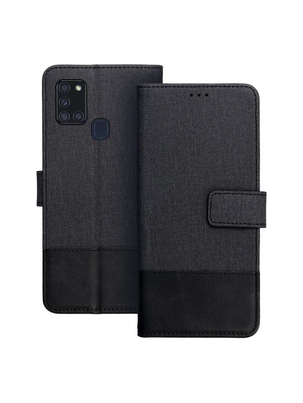 Kabura GOMMA Book do SAMSUNG A21s czarny