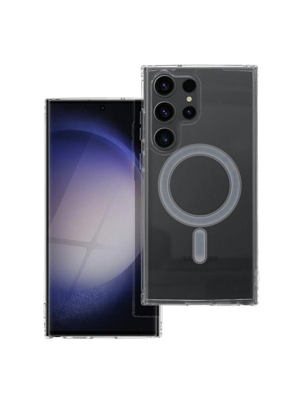 Futerał CLEAR MAG COVER kompatybilny z MagSafe do SAMSUNG S23 Ultra transparentny