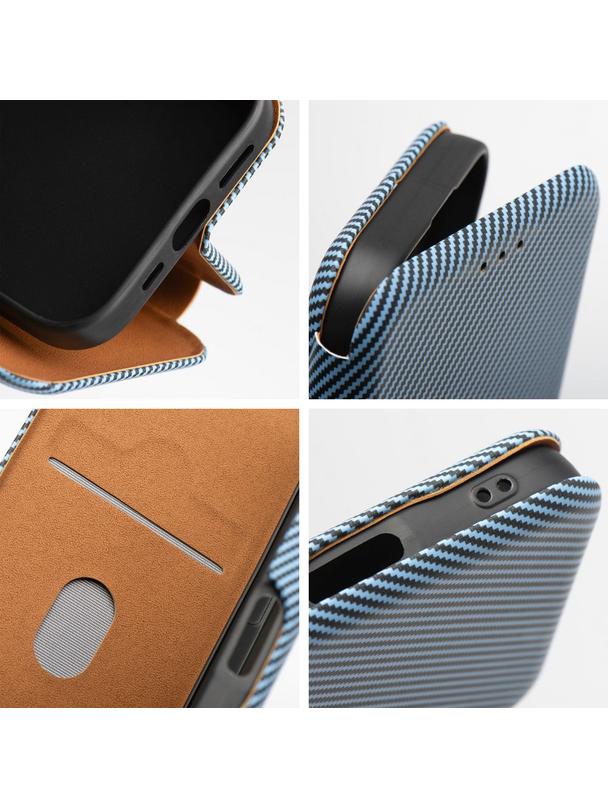 Kabura FOLIO Side Magnet do XIAOMI REDMI NOTE 14 5G niebieski