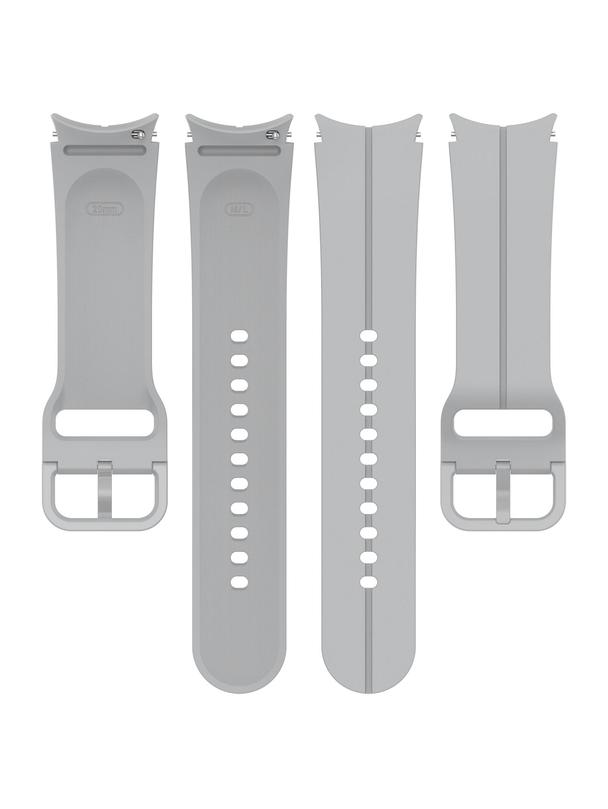 Pasek silikonowy do SAMSUNG Watch 4 / 5 szary (4)