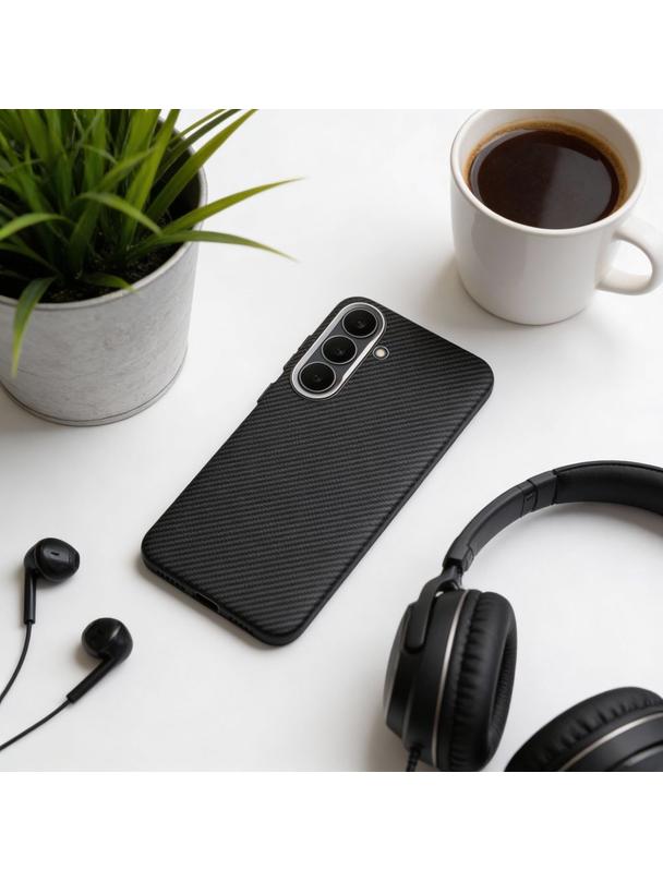 Futerał do Samsung S26 PLUS Kevlar zgodny z MagSafe czarny