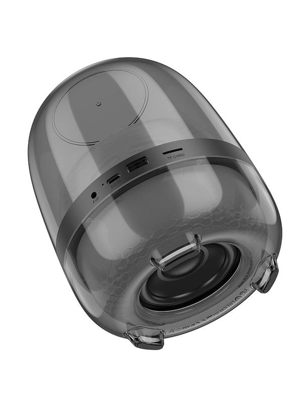 Głośnik bluetooth LED 10W 5h Hoco BS58 czarny