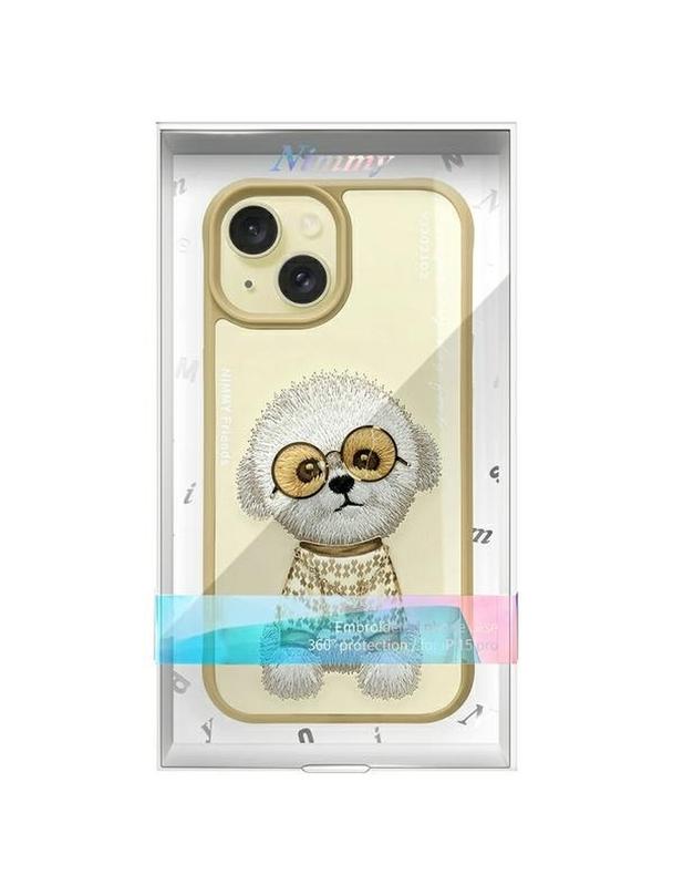 NIMMY futerał GLASSES COOL DOG do IPHONE 15 khaki