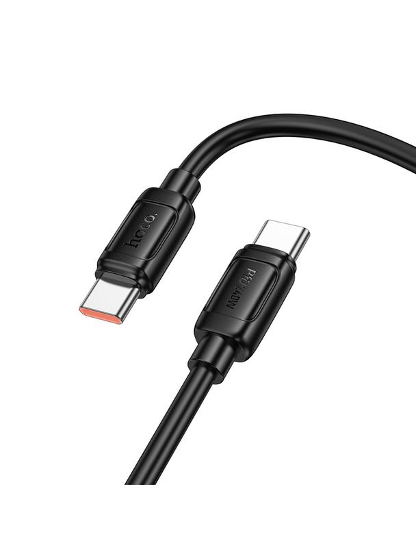 Kabel USB C do USB C Hoco PD 5A 240W 1 m X115 czarny