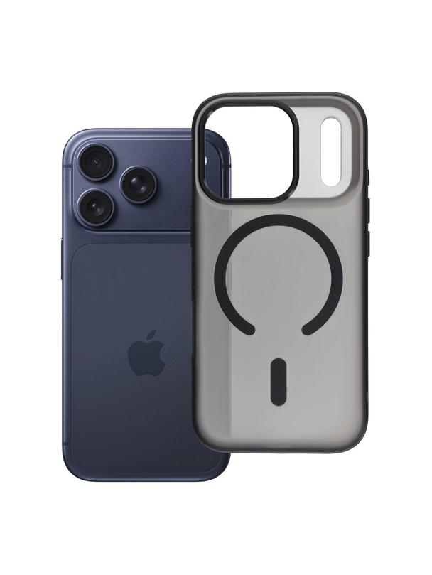 Futerał do iPhone 17 PRO Flexline Mag Cover zgodny z MagSafe czarny