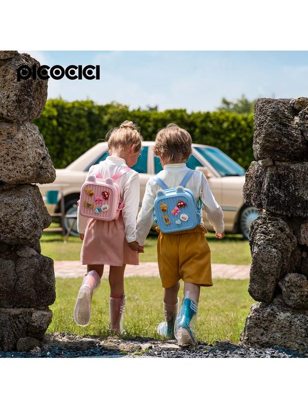 PICOCICI Mały plecak dla dzieci podróżny K32 niebieski