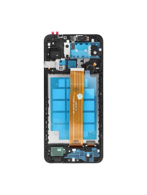 Wyświetlacz LCD do SAMSUNG M12 OEM ramka z podzespołami