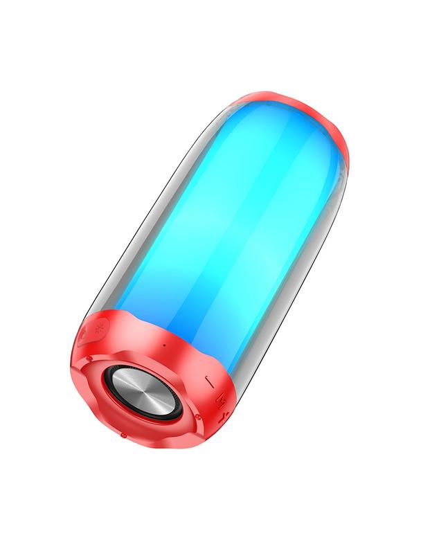 Głośnik bluetooth LED 10W 4h Hoco HC8 czerwony