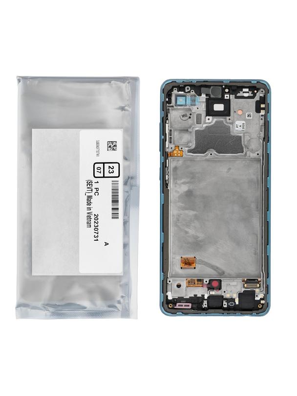 ServicePack Wyświetlacz LCD do SAMSUNG A72 A725F
GH82-25460B Blue