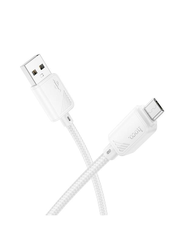 Kabel USB A do Micro USB Hoco 2,4A 1 m X113 biały
