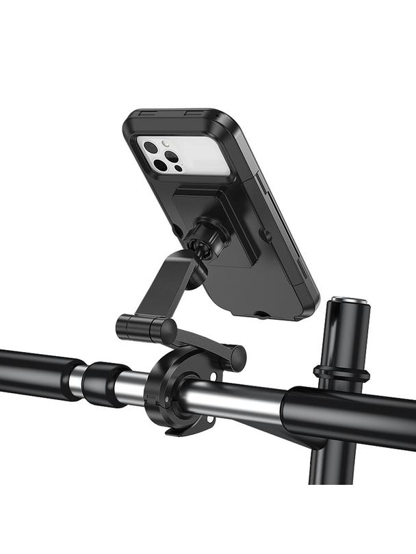 Uchwyt na telefon do roweru / motocykla Hoco CA101 czarny