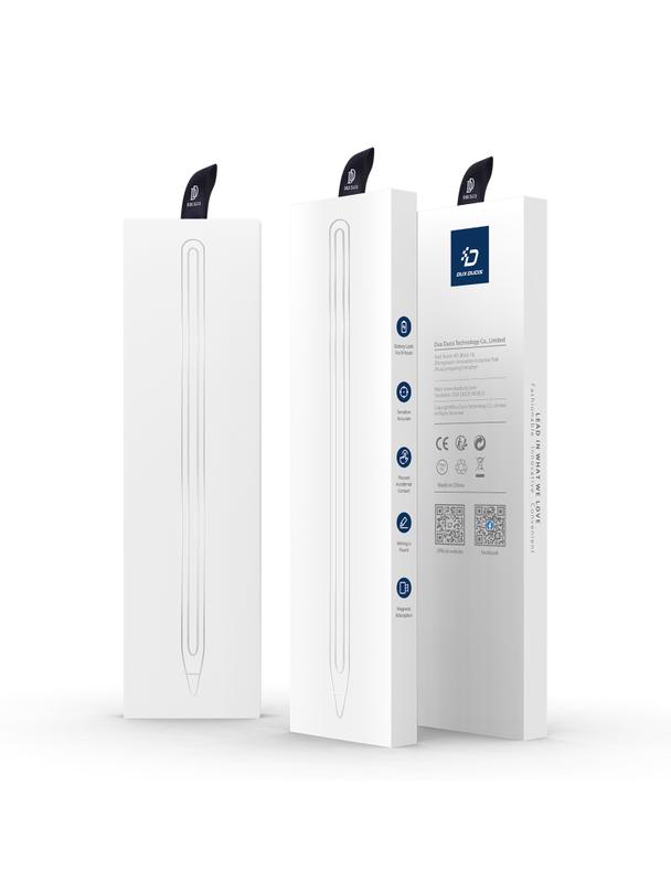 DUX DUCIS rysik STYLUS SP-06 do iPada z ładowaniem bezprzewodowym i wyświetlaczem biały