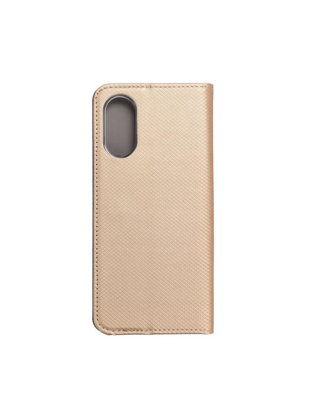 Kabura SMART CASE Book do OPPO A17 złoty