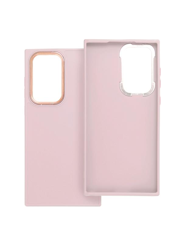 Futerał FRAME do SAMSUNG S22 Ultra pudrowy róż