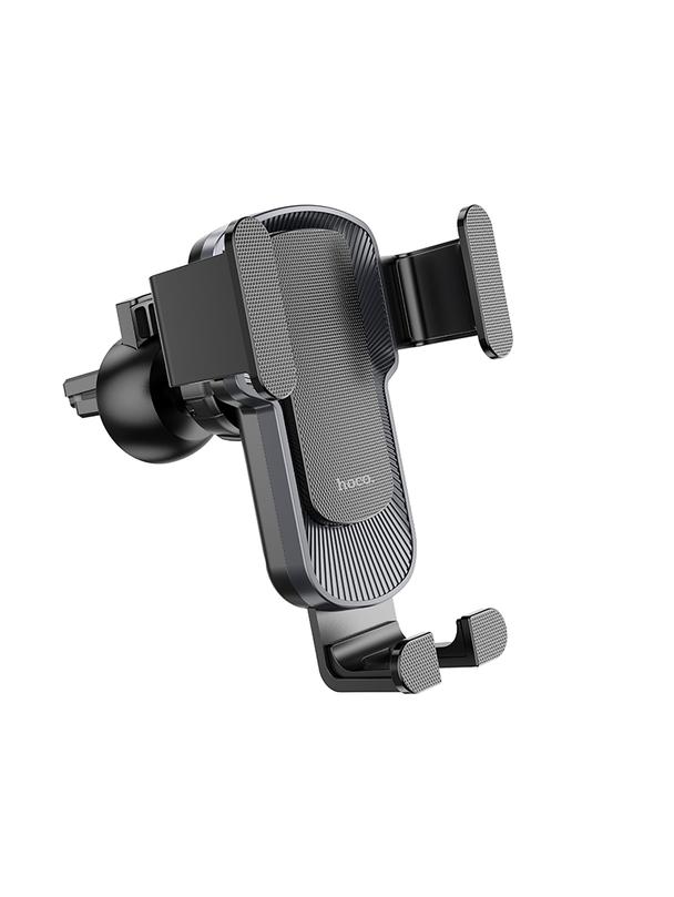 Uchwyt na telefon do samochodu grawitacyjny Hoco do kratki CA103 czarny