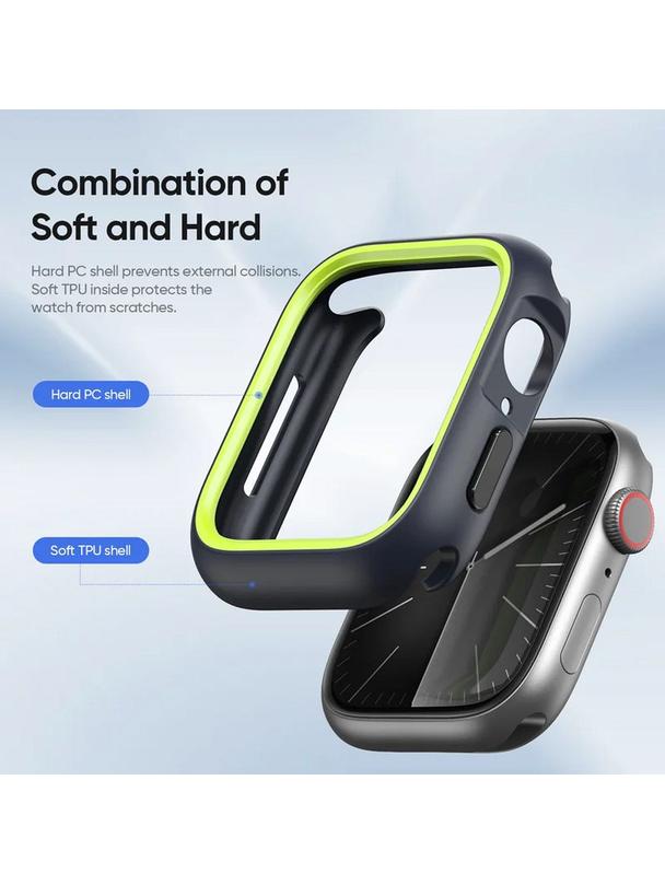 DUX DUCIS futerał BAMO do Apple Watch serii 10 46 mm czarno zielony