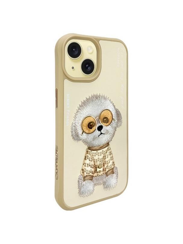 NIMMY futerał GLASSES COOL DOG do IPHONE 15 khaki