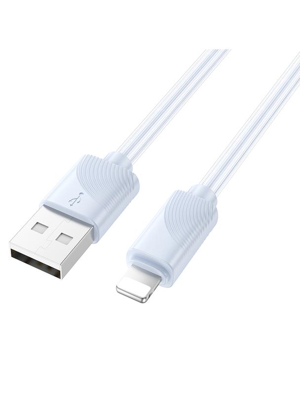 Kabel USB A do Lightning Hoco 2,4A 1 m X114 niebieski