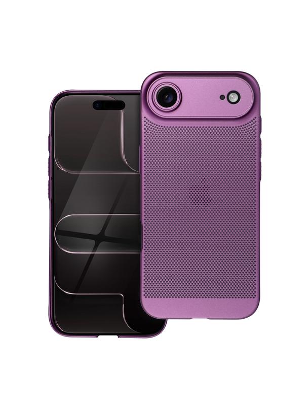 Futerał BREEZY do IPHONE 17 Air fioletowy
