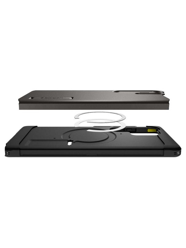 SPIGEN futerał TOUGH ARMOR kompatybilny z MagSafe do SAMSUNG S25 Ultra gunmetal