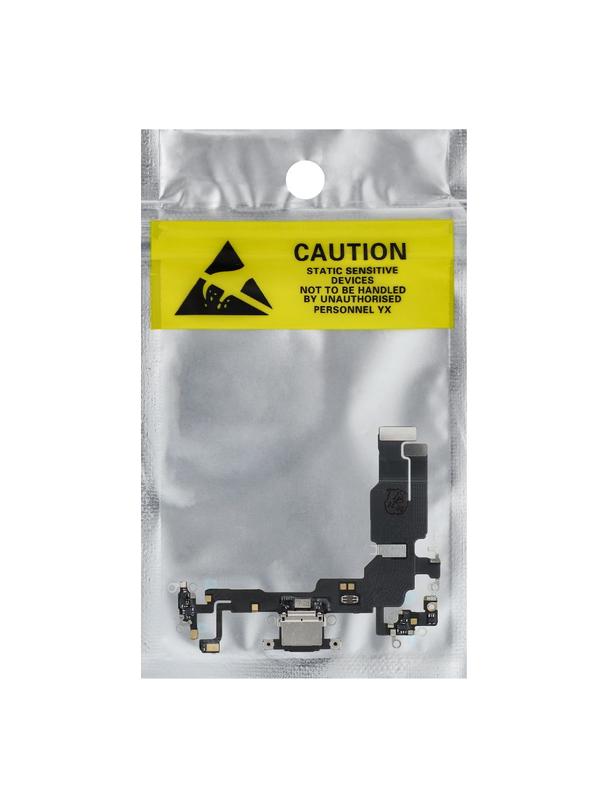 Taśma ładowania USB do IPHONE 15 czarna OEM