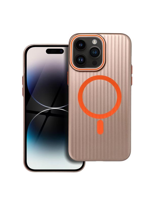 Futerał SIMPLY kompatybilny z MagSafe do IPHONE 14 Pro Max tytan pustynny