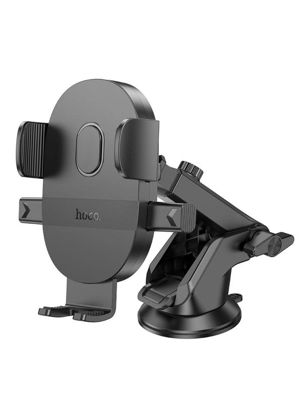 Uchwyt na telefon do samochodu uniwersalny Hoco do szyby / deski H19 czarny