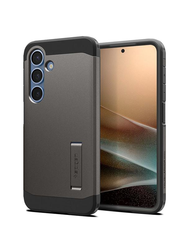 SPIGEN futerał TOUGH ARMOR kompatybilny z MagSafe do SAMSUNG S25 Plus gunmetal