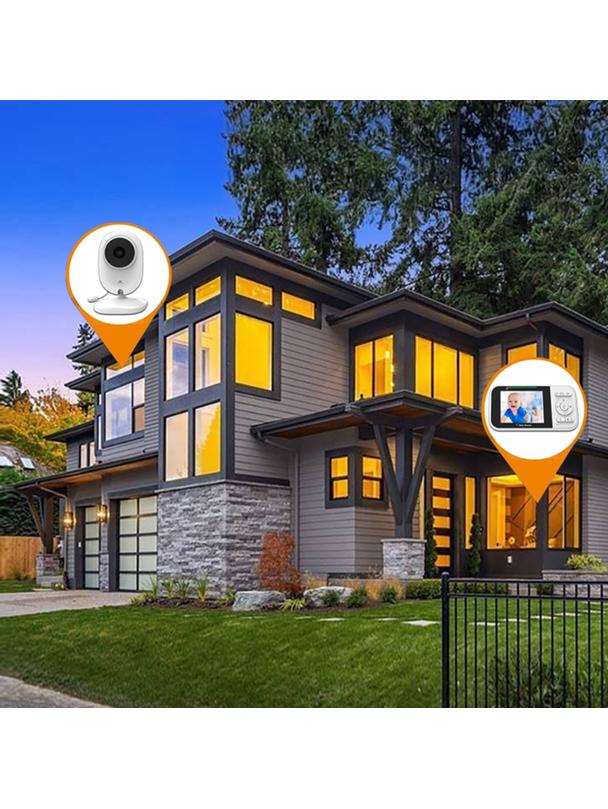 Niania elektroniczna z noktowizją