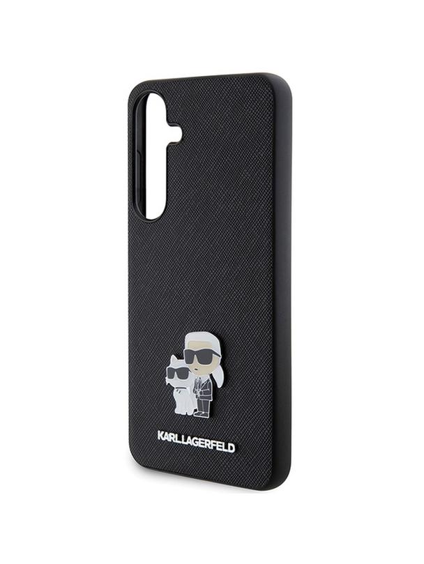 KARL LAGERFELD futerał do SAMSUNG S24 KLHCS24SPSAKCMPK (SAFFIANO KC PIN) czarny