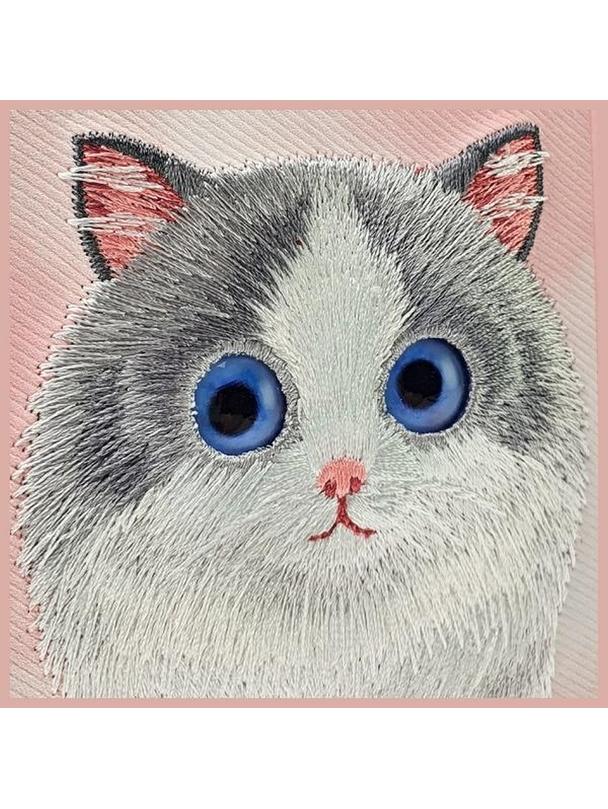 NIMMY futerał BIG EYED PET 2.0 Cat do IPHONE 15 Pro różowy